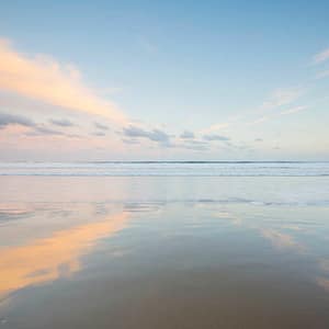 Sunset Reflections at Seven Mile Beach Gerroa