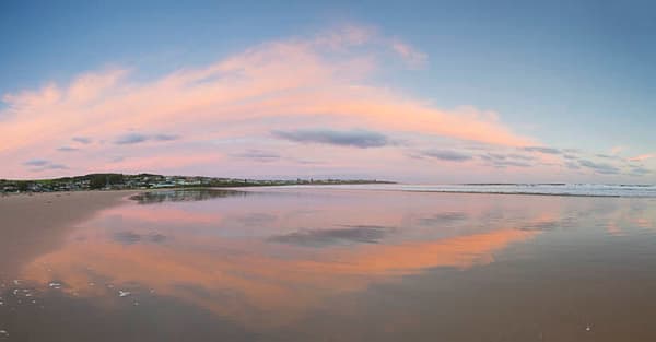 Sunset at Seven Mile Beach Gerroa