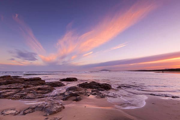 Sunset at Seven Mile Beach Gerroa