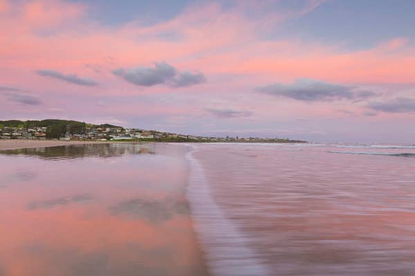 Sunset at Seven Mile Beach Gerroa